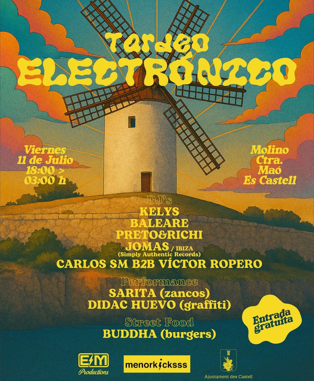Flyer de TARDEO ELECTRÓNICO